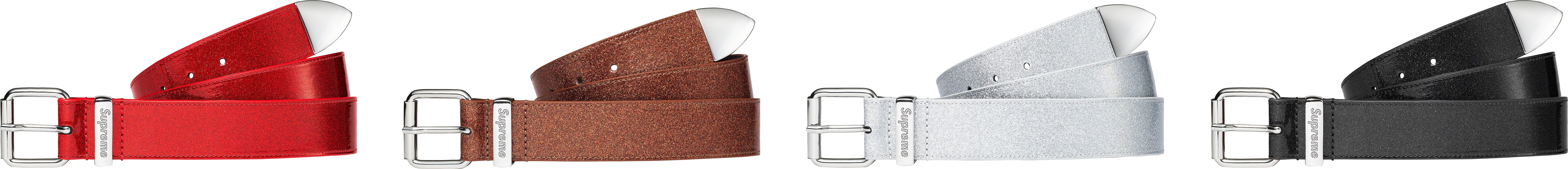 Glitter Vinyl Ranger Belt